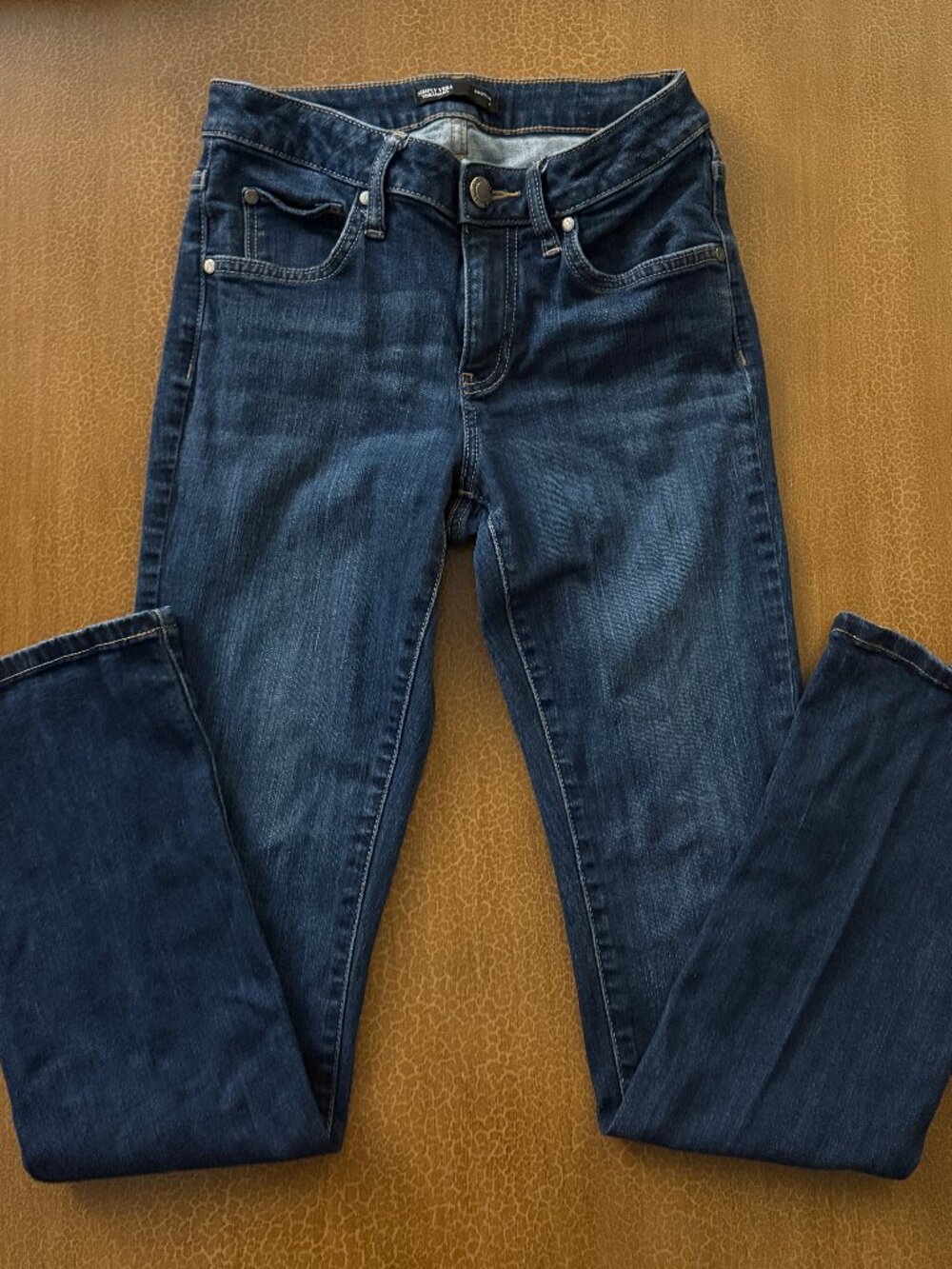 Vera Wang Simply Vera Bootcut Dark Denim Jeans - Size 4